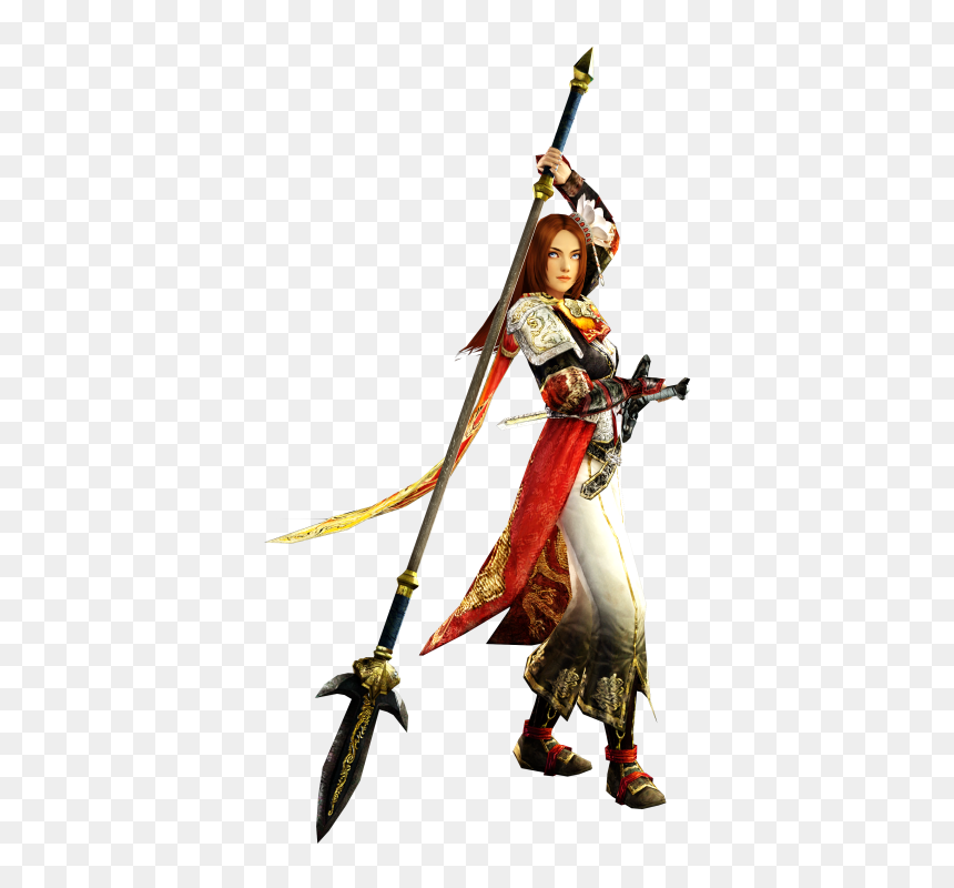 Dynasty Warriors Png Picture - Dynasty Warriors Female Spear, Transparent Png - female warrior png
