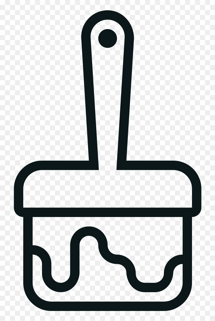 Clip Art, HD Png Download - paint icon png