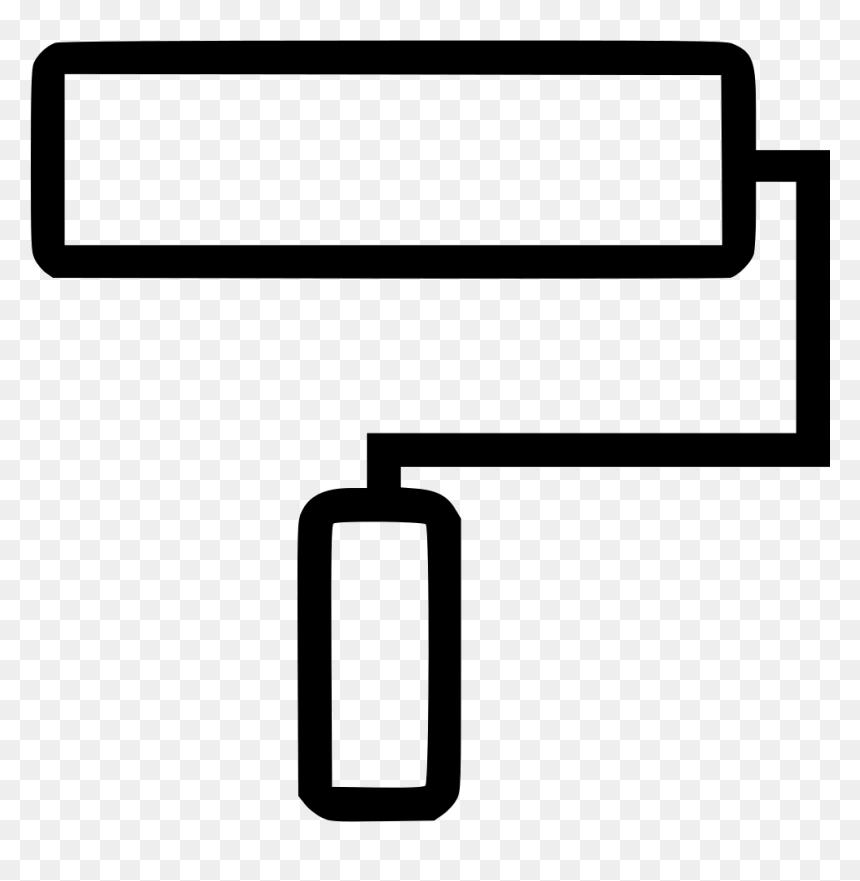 Paint Roller Png - Paint Roller Icon Png, Transparent Png - paint icon png