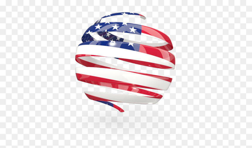 Round 3d Icon - Icon, HD Png Download - us flag icon png