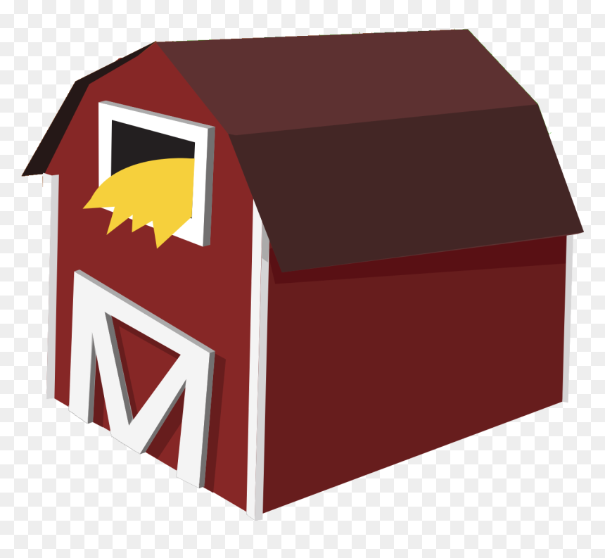 Barn Icon - Barn Clipart Transparent Background, HD Png Download - farm icon png