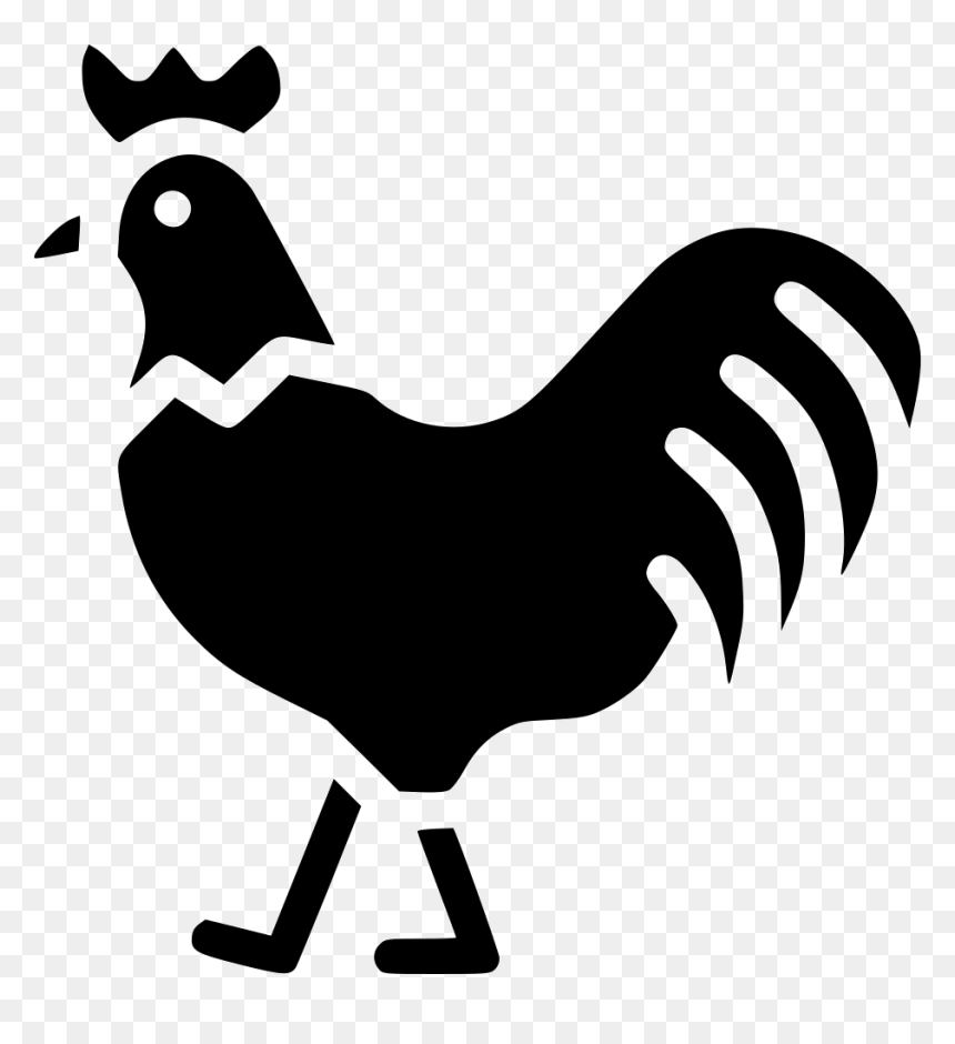 Rooster Chicken Hen Bird Livestock Farm - Livestock Farm Icon Png, Transparent Png - farm icon png