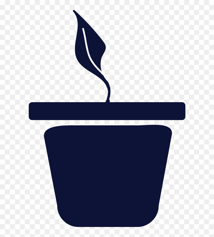 Potted Plant Icon, HD Png Download - plant icon png