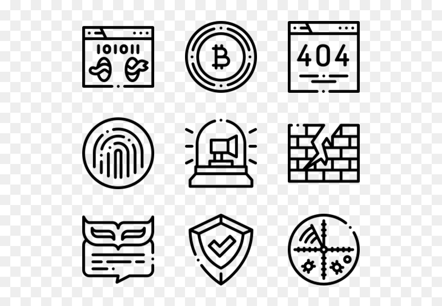 Hacker - Railway Icons, HD Png Download - error icon png