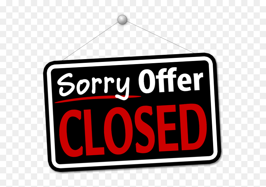 Sign, HD Png Download - close.png