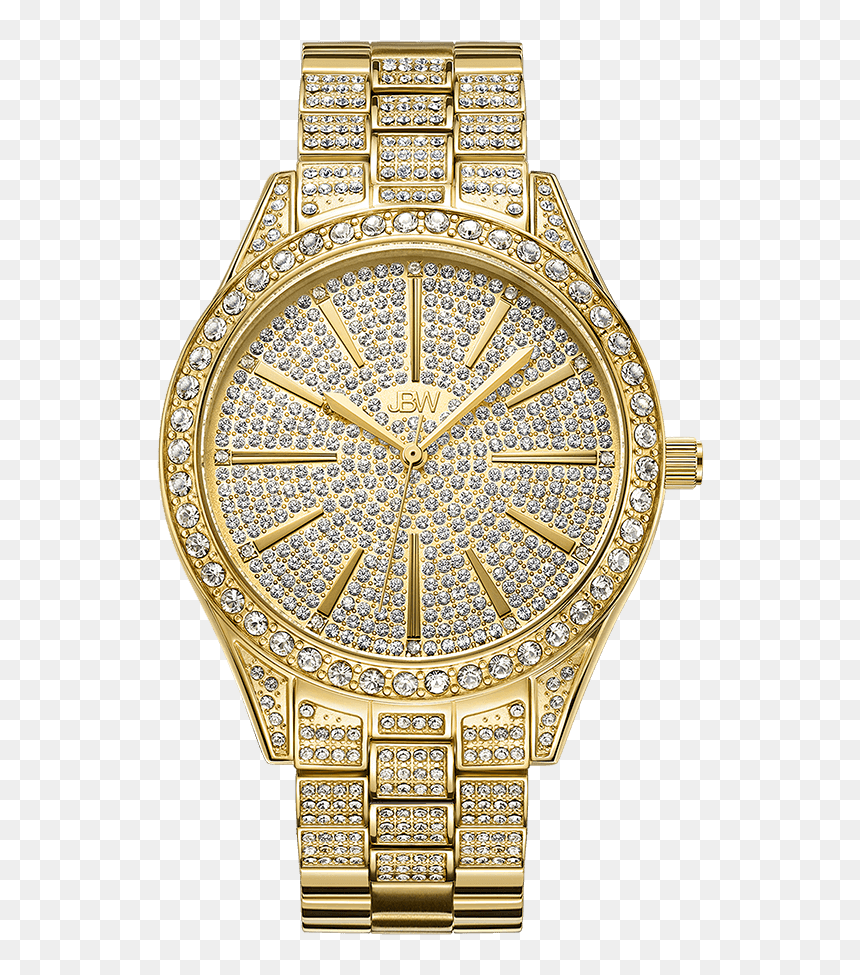 Jbw Watch With Diamond, HD Png Download - diamonds png transparent