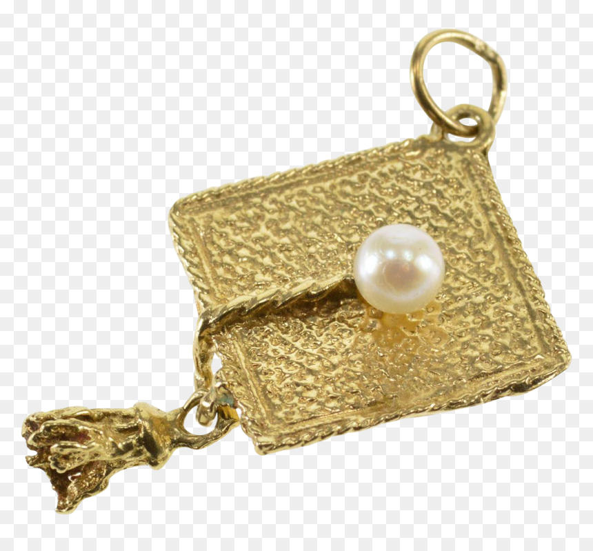 Chain, HD Png Download - gold graduation cap png