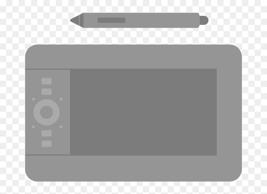 Graphic Tablet Flat Icon Vector - Microwave Oven, HD Png Download - tablet icon png