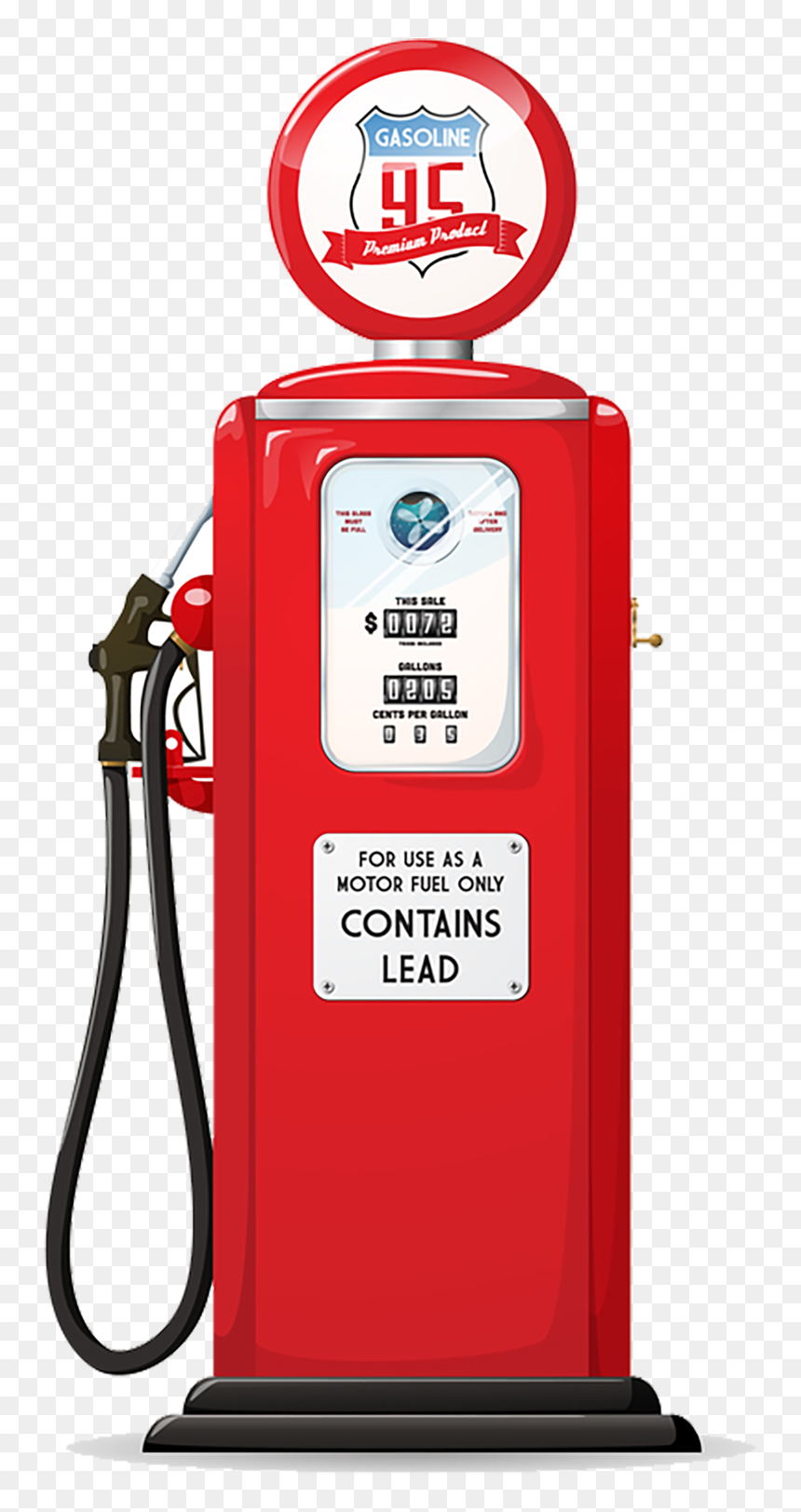 Is This The Bottom - Old Gas Pump Clipart, HD Png Download - gasoline png