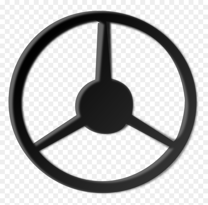 Best Steering Wheel Auto - Steering Wheel Clip Art, HD Png Download - car parts png