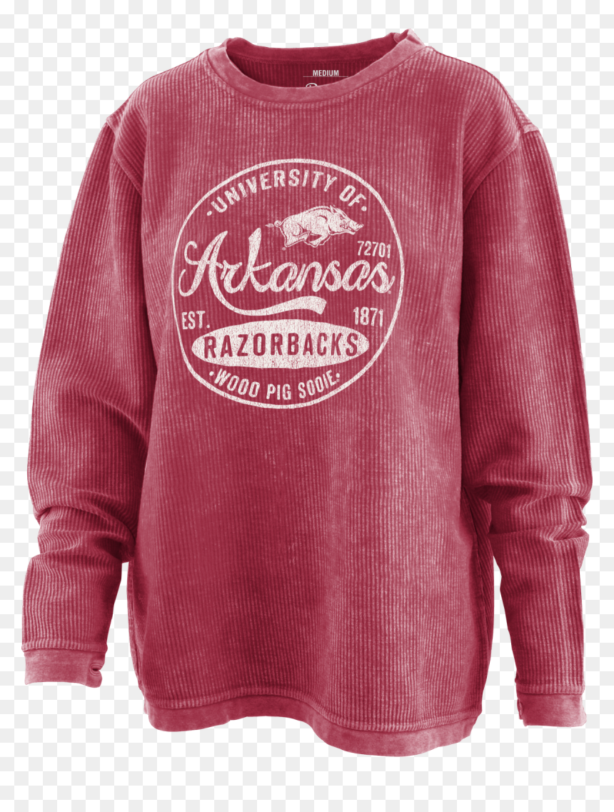 Transparent Razorback Png - Long-sleeved T-shirt, Png Download - razorback png