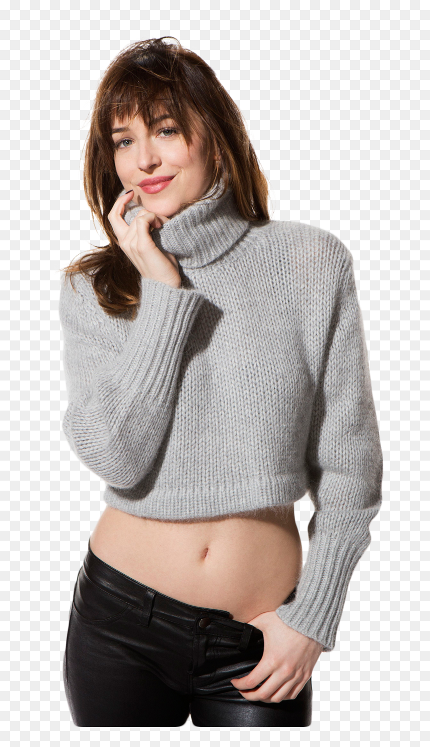 Download Dakota Johnson Png Pic For Designing Projects - Dakota Johnson Crop Top, Transparent Png - johnson and johnson png