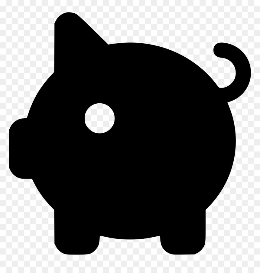 Clip Art Pig Money Save Cash - Snout, HD Png Download - piggy bank icon png