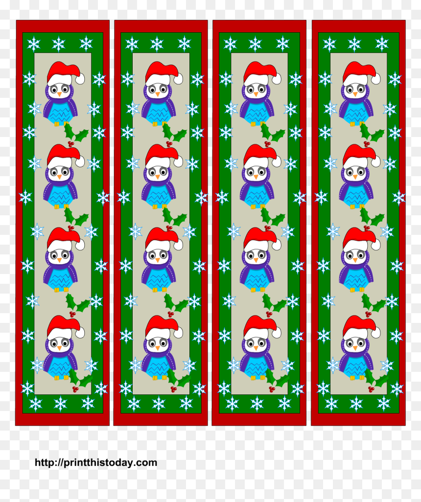 Transparent Bookmark Clipart - Christmas Day, HD Png Download - bookmark png
