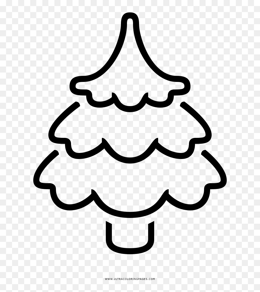 Pine Tree Coloring Page, HD Png Download - book page png