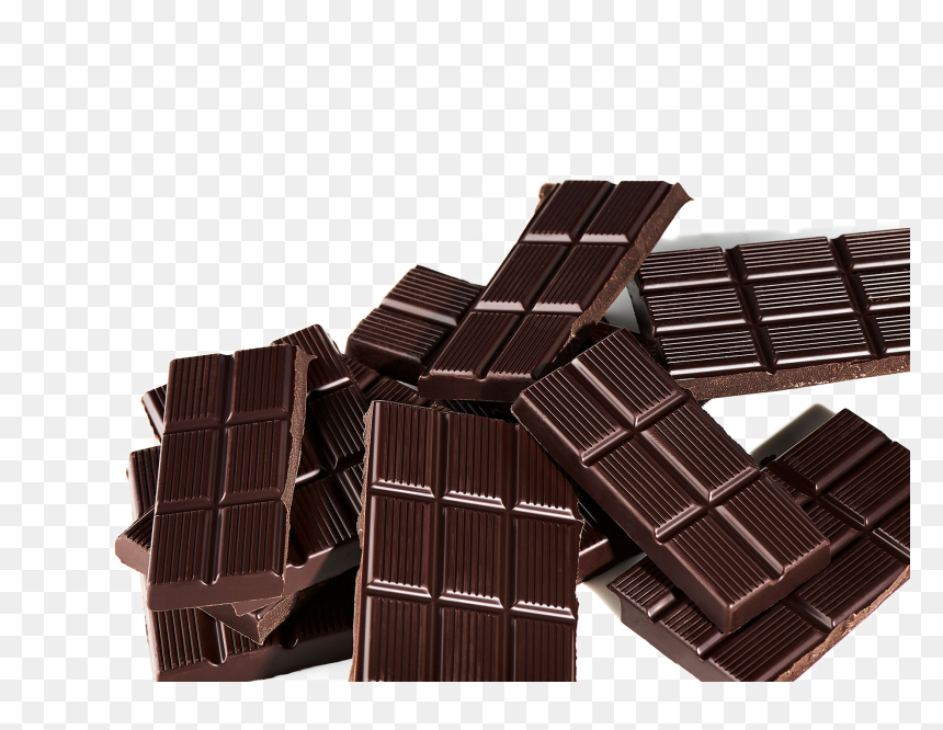 Dark Chocolate Transparent, HD Png Download - cocoa png