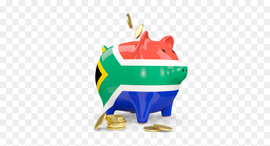Download Flag Icon Of South Africa At Png Format - New Zealand Piggy Bank, Transparent Png - piggy bank icon png