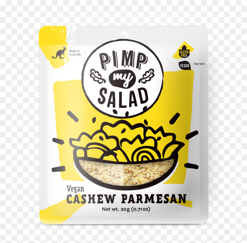 Pimp My Salad Cashew Parmesan, HD Png Download - pimp png