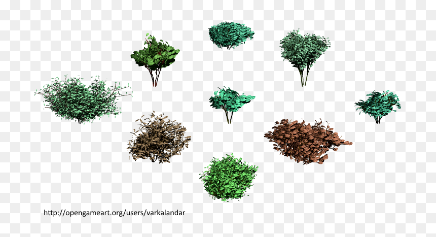 Tree, HD Png Download - bushes png