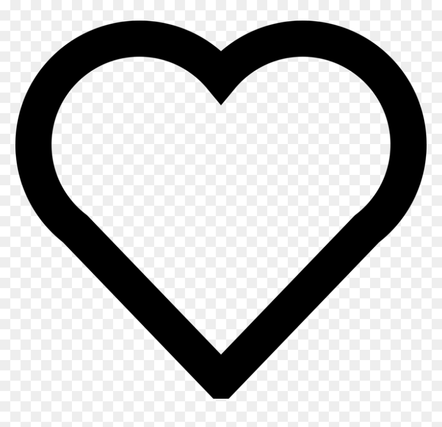 Heart Icon Png, Transparent Png - shape png