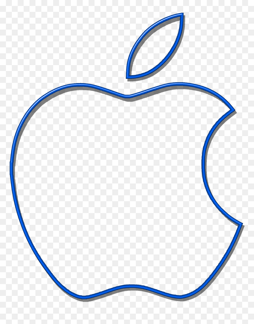 Apple Silueta, HD Png Download - shape png