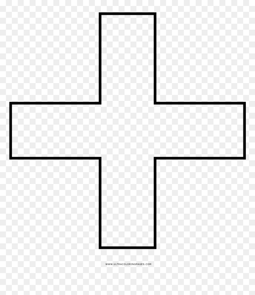 Cross, HD Png Download - plus sign png