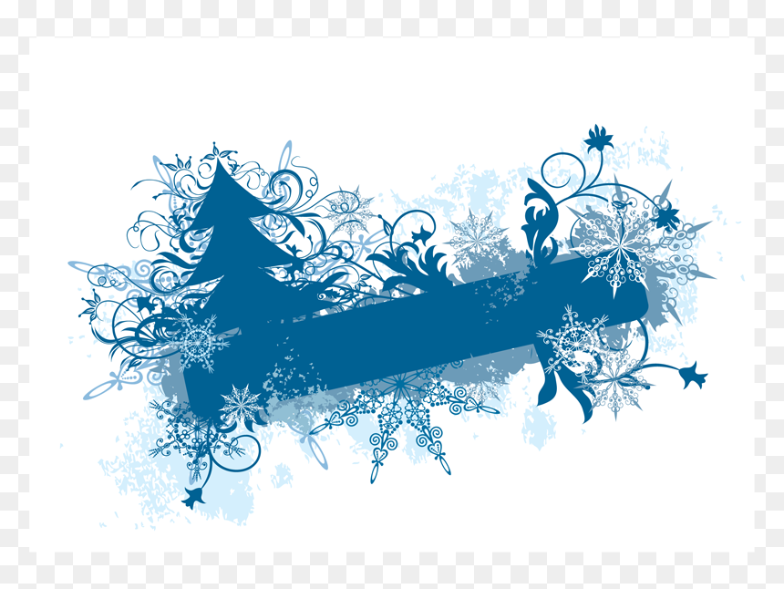 Clipart Winterblumen, HD Png Download - abstract png