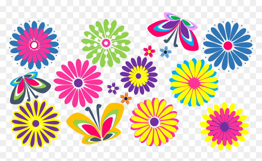 Flower Clipart Free, HD Png Download - png flowers