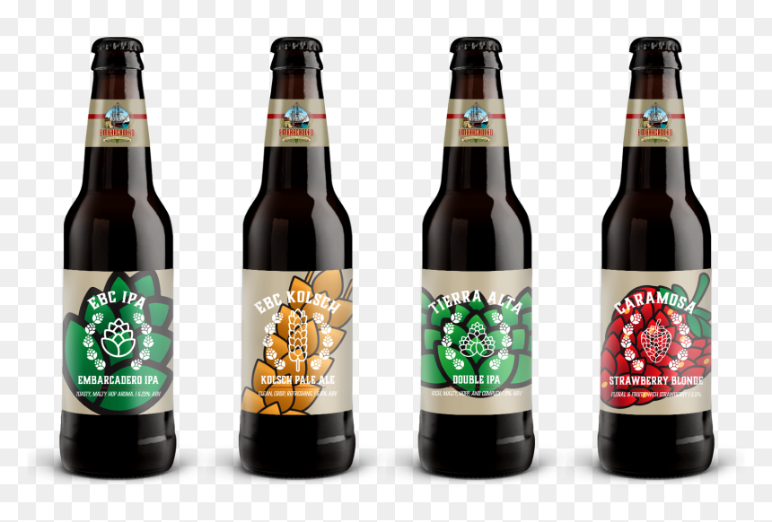 Embarcadero Brewing, HD Png Download - beer bottle png