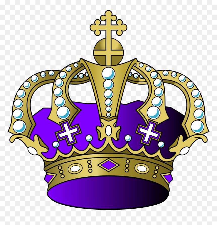 Purple Crown, HD Png Download - princess crown png