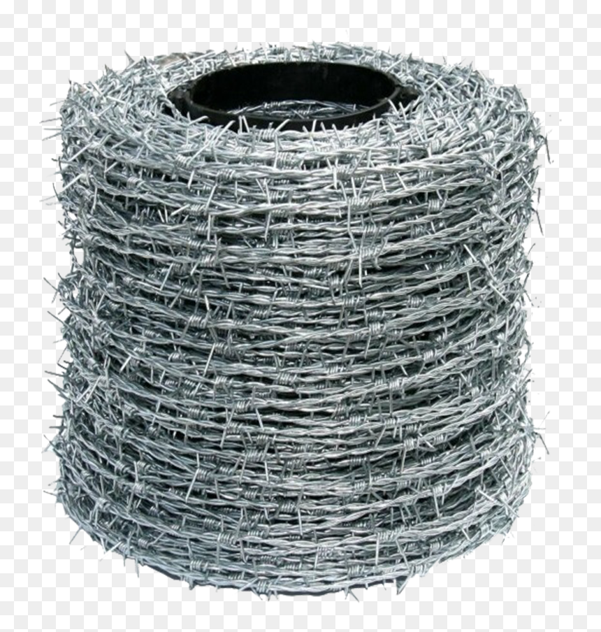 Barbed Wire Roll Png, Transparent Png - barbed wire png