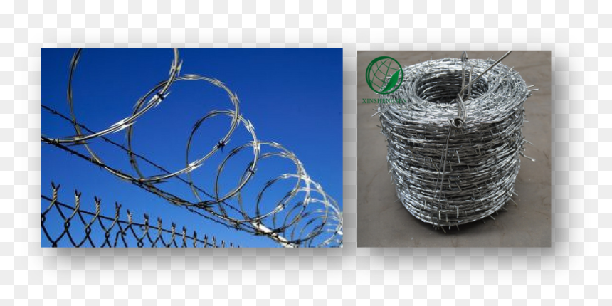 Beveiligd Hekwerk, HD Png Download - barbed wire png