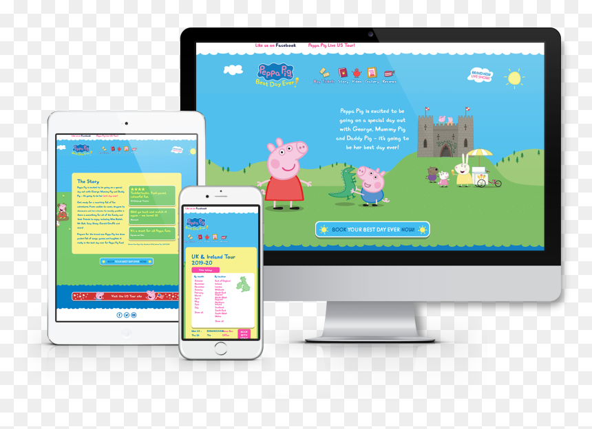 Website, HD Png Download - peppa pig png
