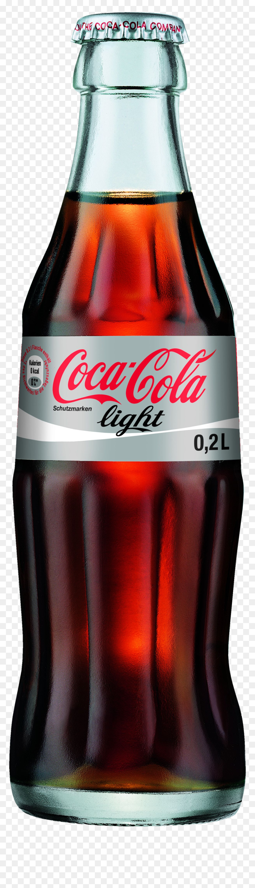 Coca Cola Light Bottle, HD Png Download - coca cola png