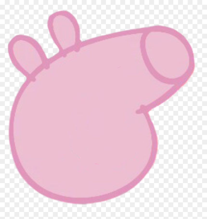 Peppa Pig Without Eyes, HD Png Download - peppa pig png