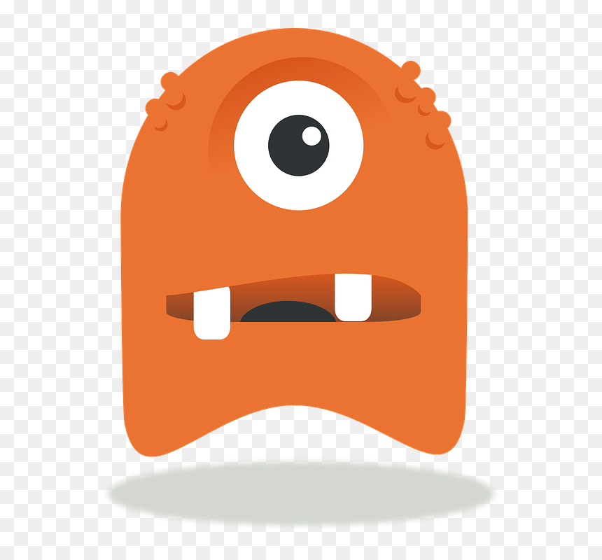 One Eyed Monster Png, Transparent Png - pacman png