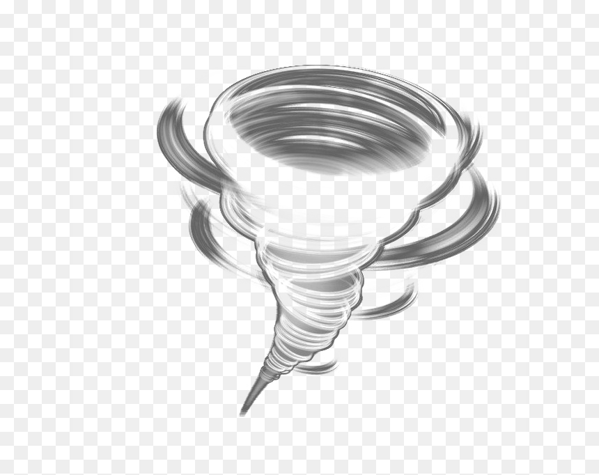 Silver, HD Png Download - tornado png