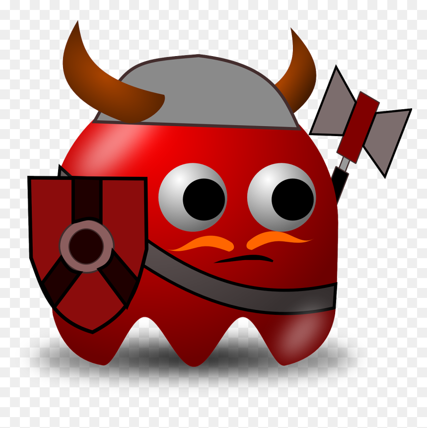 Cartoon Viking Longboat, HD Png Download - pacman png