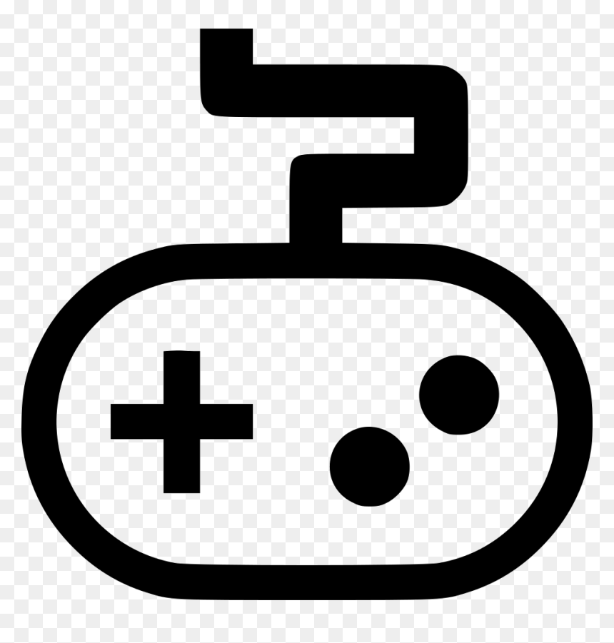 Black-and-white, HD Png Download - game controller png