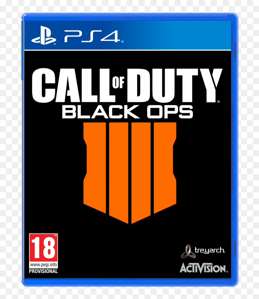 Call Of Duty Black Ops 4ps4, HD Png Download - ps4 png