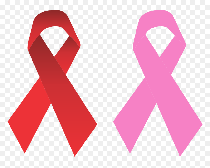 Cancer Logo Png, Transparent Png - breast cancer ribbon png