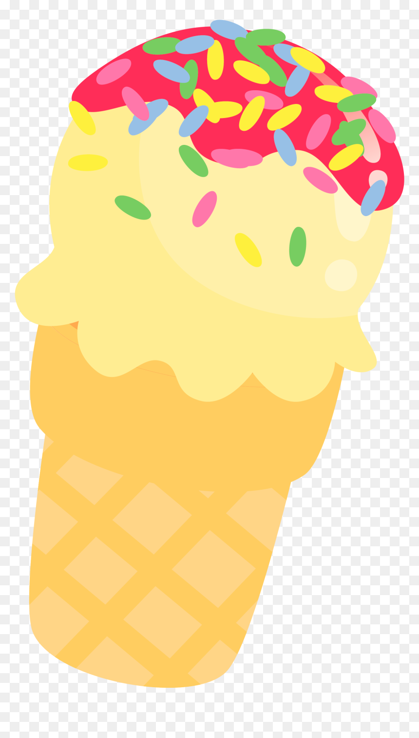 Clip Art Ice Cream Cone, HD Png Download - pie png