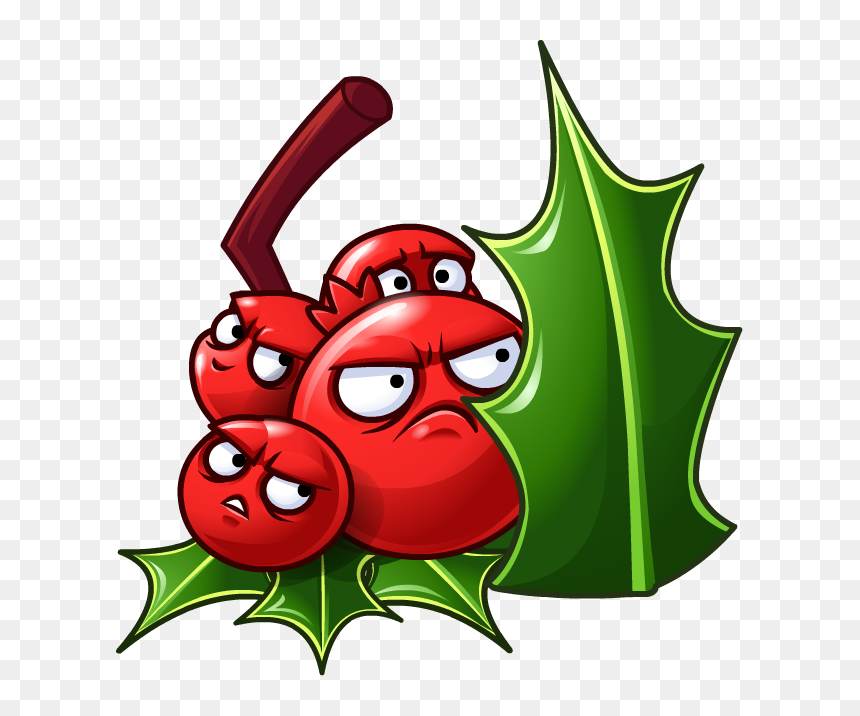 Holly Barrier Pvz2 Battlez, HD Png Download - holly png