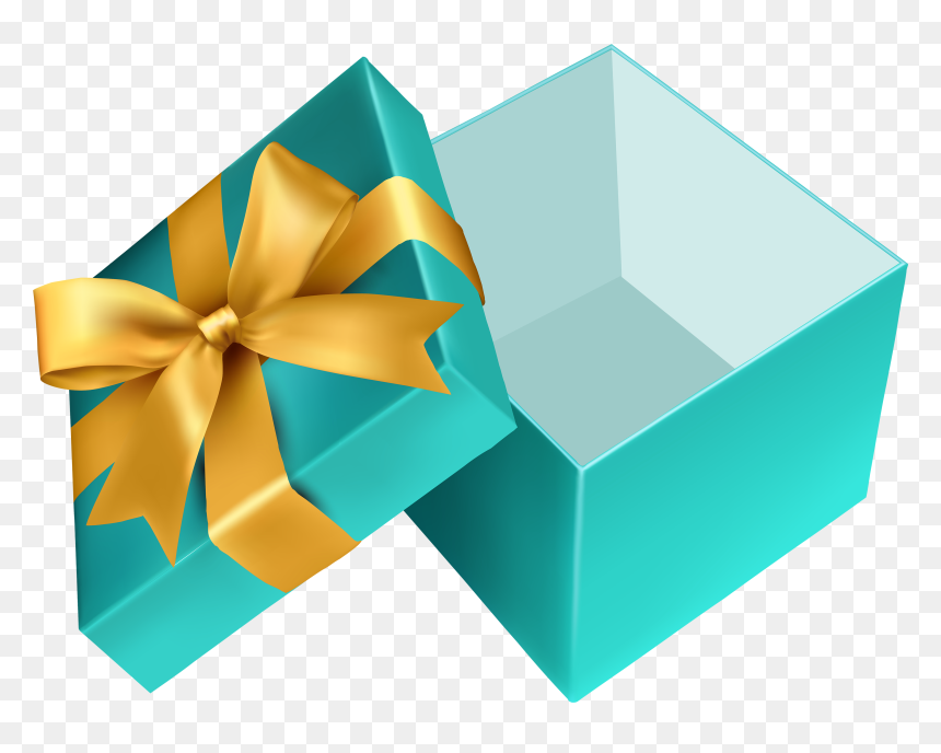 Open Gift Box Clipart, HD Png Download - present png