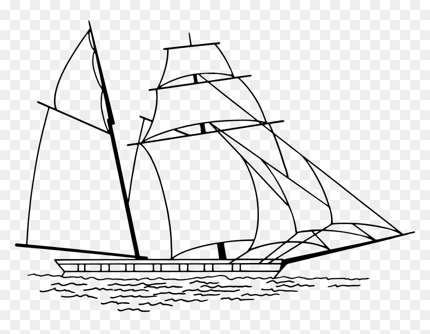 Jib Boat, HD Png Download - ship png