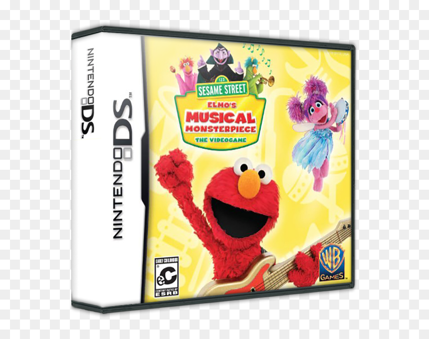 Sesame Street Nintendo Ds, HD Png Download - elmo png