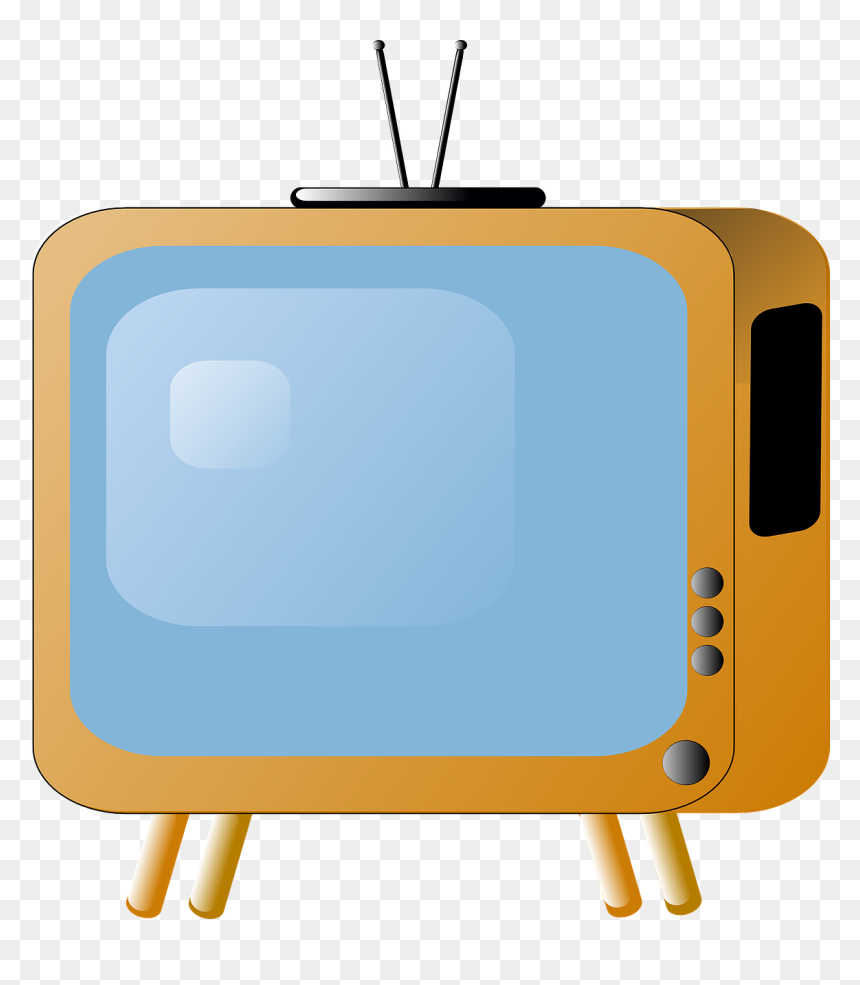 Tv Show Clip Art, HD Png Download - old tv png