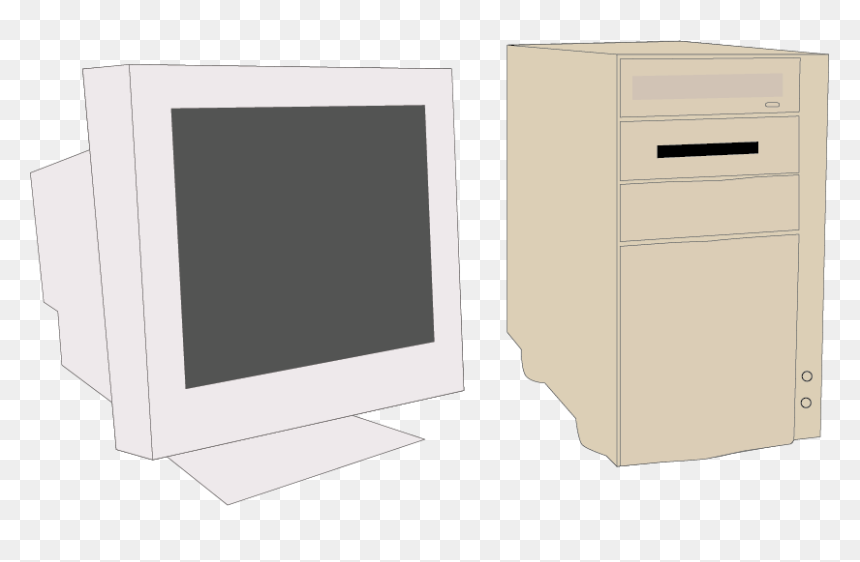 Screen, HD Png Download - old tv png