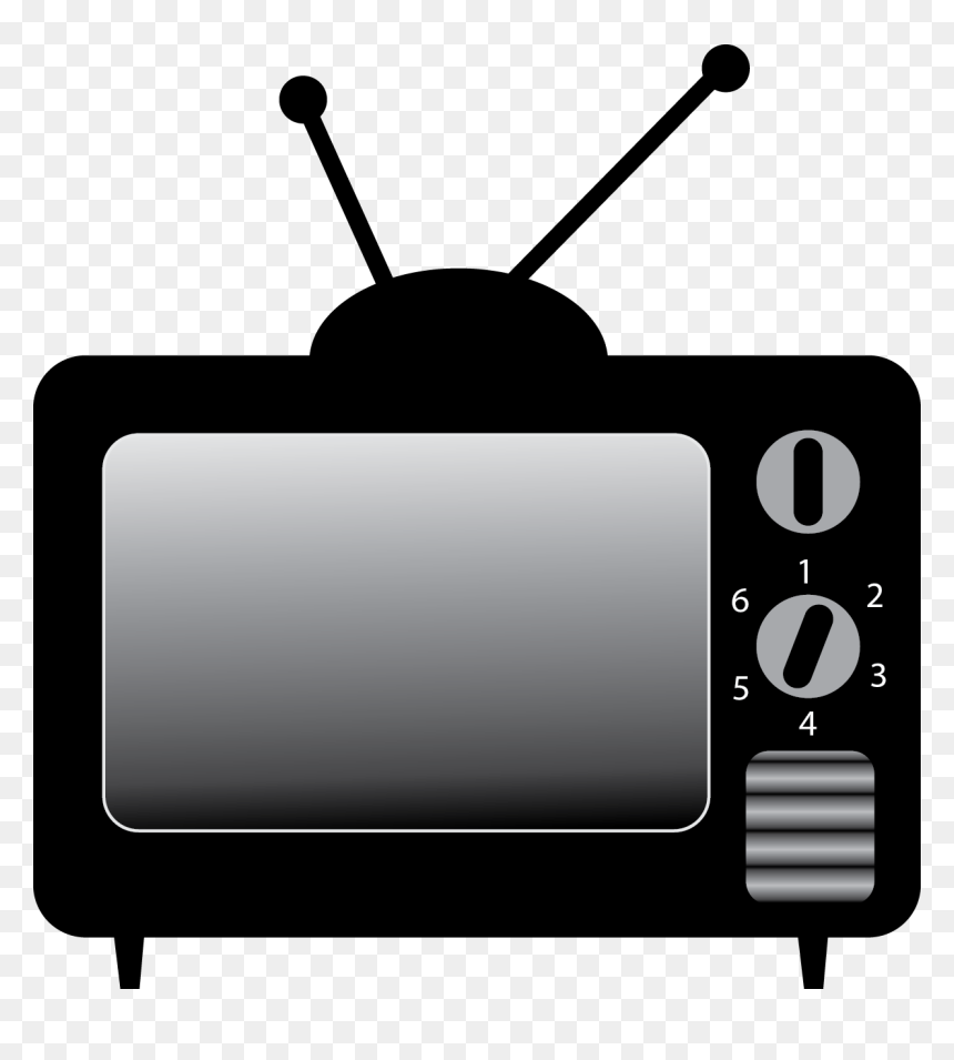 Old Timey Tv Png, Transparent Png - old tv png