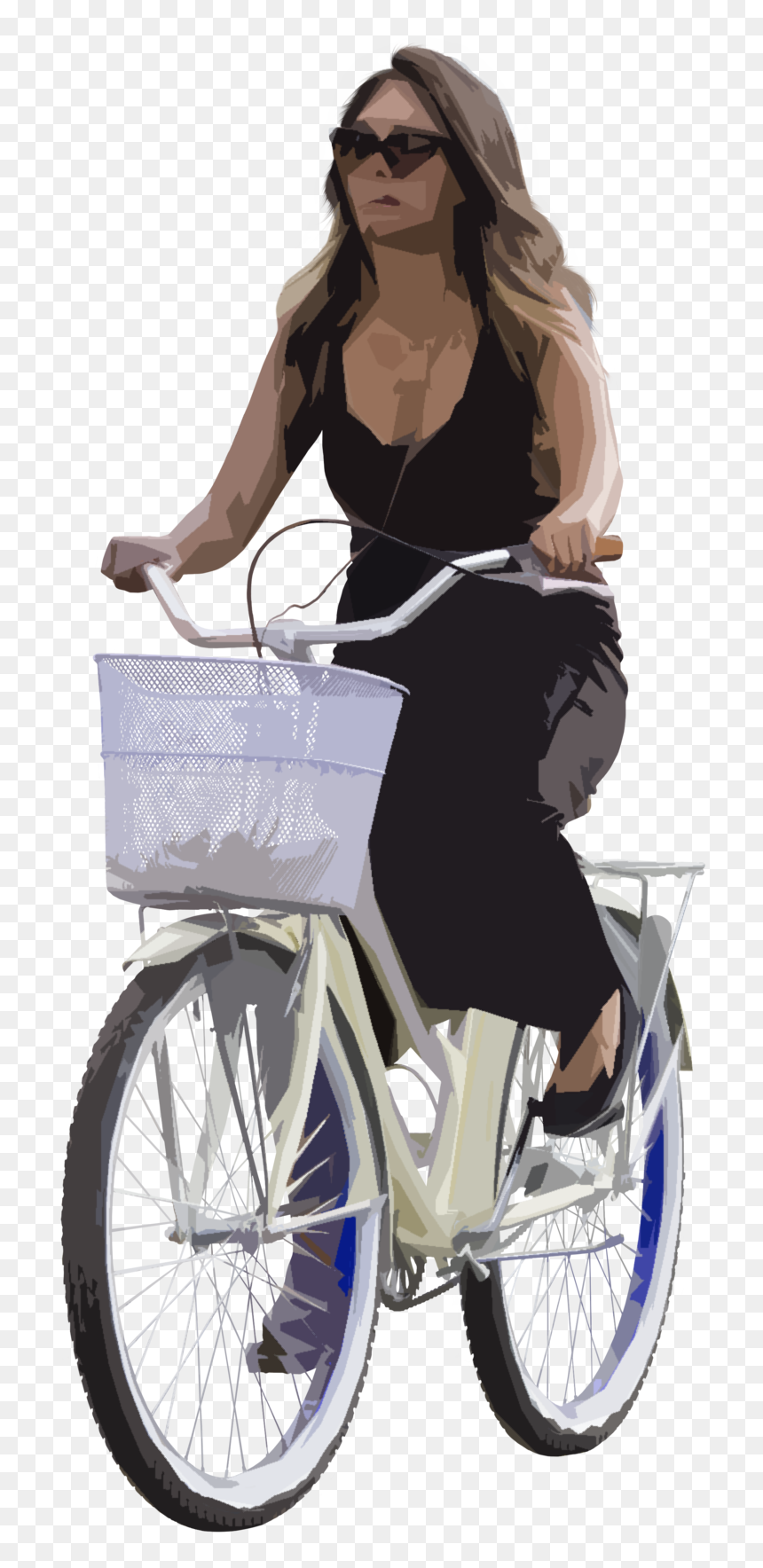 People On Bicycle Png, Transparent Png - bicycle png